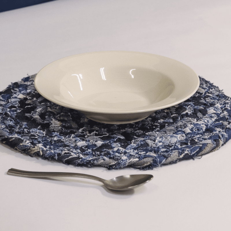 Ambbi Collections Set of 6 Denim Placemats