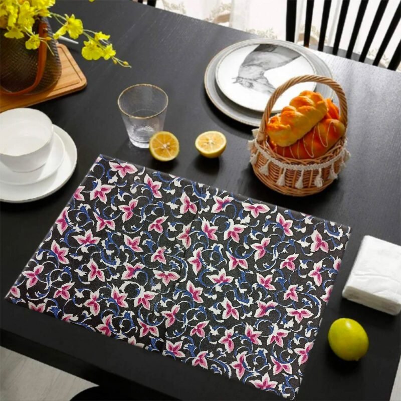 Cotton reversible table Mat