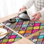 Elegant and Practical Table Mat Set by Ambbi Collections - 6 Placemats