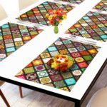 Elegant and Practical Table Mat Set by Ambbi Collections - 6 Placemats