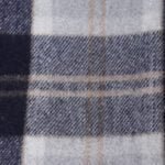 Grey Wool Pattern 56 x 66 Inch Throw