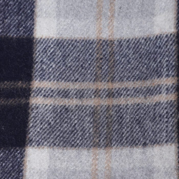 Grey Wool Pattern 56 x 66 Inch Throw