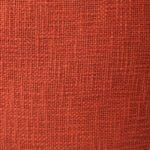 Orange Solid Cotton 62x66 Inches Sofa Throw with Cushion Cover