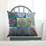 Printed Canvas Satin Cushion Cover (Set of 3)