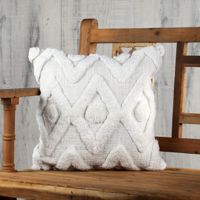 Cotton Tuftted Cushion Cover, Set of 1