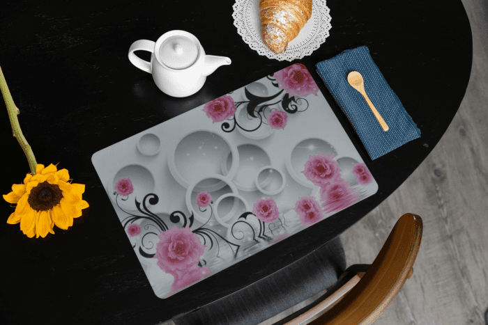 Elegant and Practical Table Mat - Set of 6