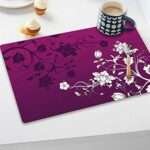 Elegant and Practical Table Mat - Set of 6 Placemats