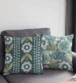 Multi Green Cushion Cover set of 2