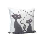 Name: Ambbi Collections Cat Printed Satin 16x16 inches Decorative Cushion Cover set of 2